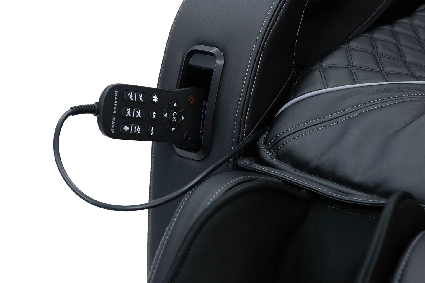 "Axis 4D Massage Chair - Ultimate Relaxation in Black"