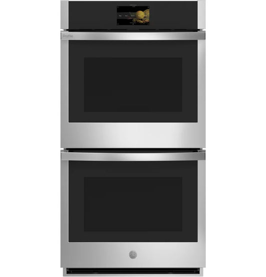 "GE Profile Smart Double Wall Oven with Self-Cleaning Convection - 26.75""