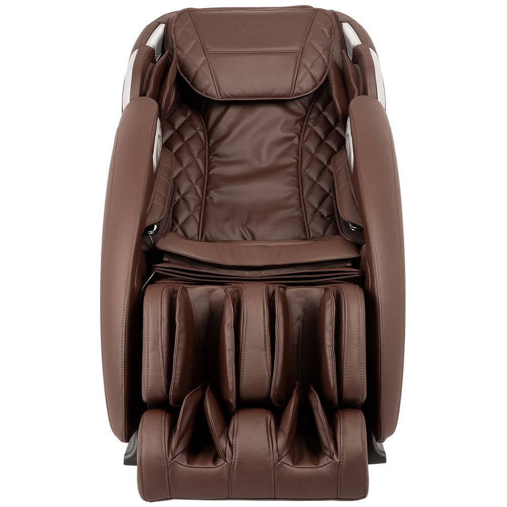 "Ultimate Relaxation: OS-4000XT Brown Massage Chair with Zero Gravity"